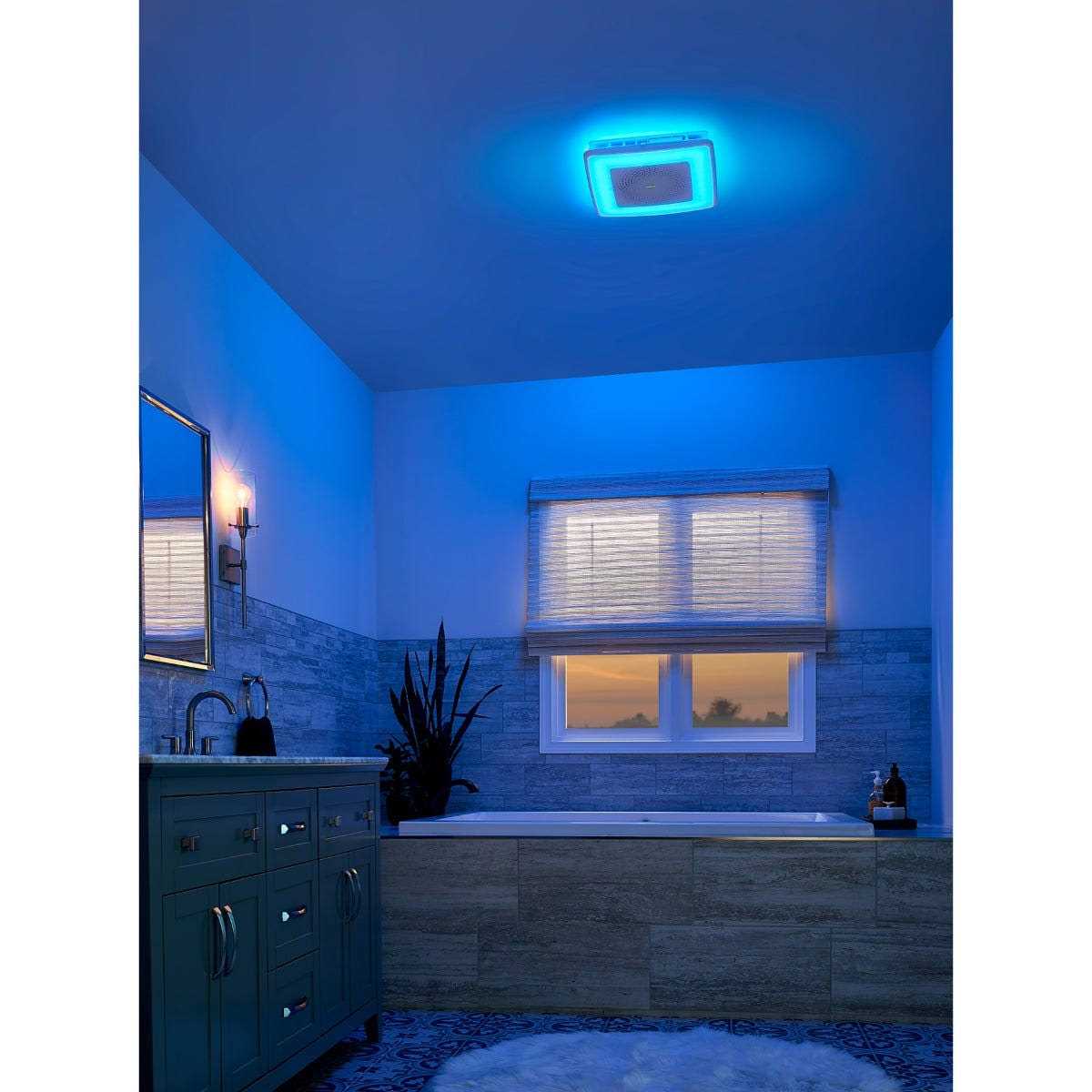 Broan-NuTone Sensonic Series 110 CFM Ceiling Bathroom Fan - Image 3