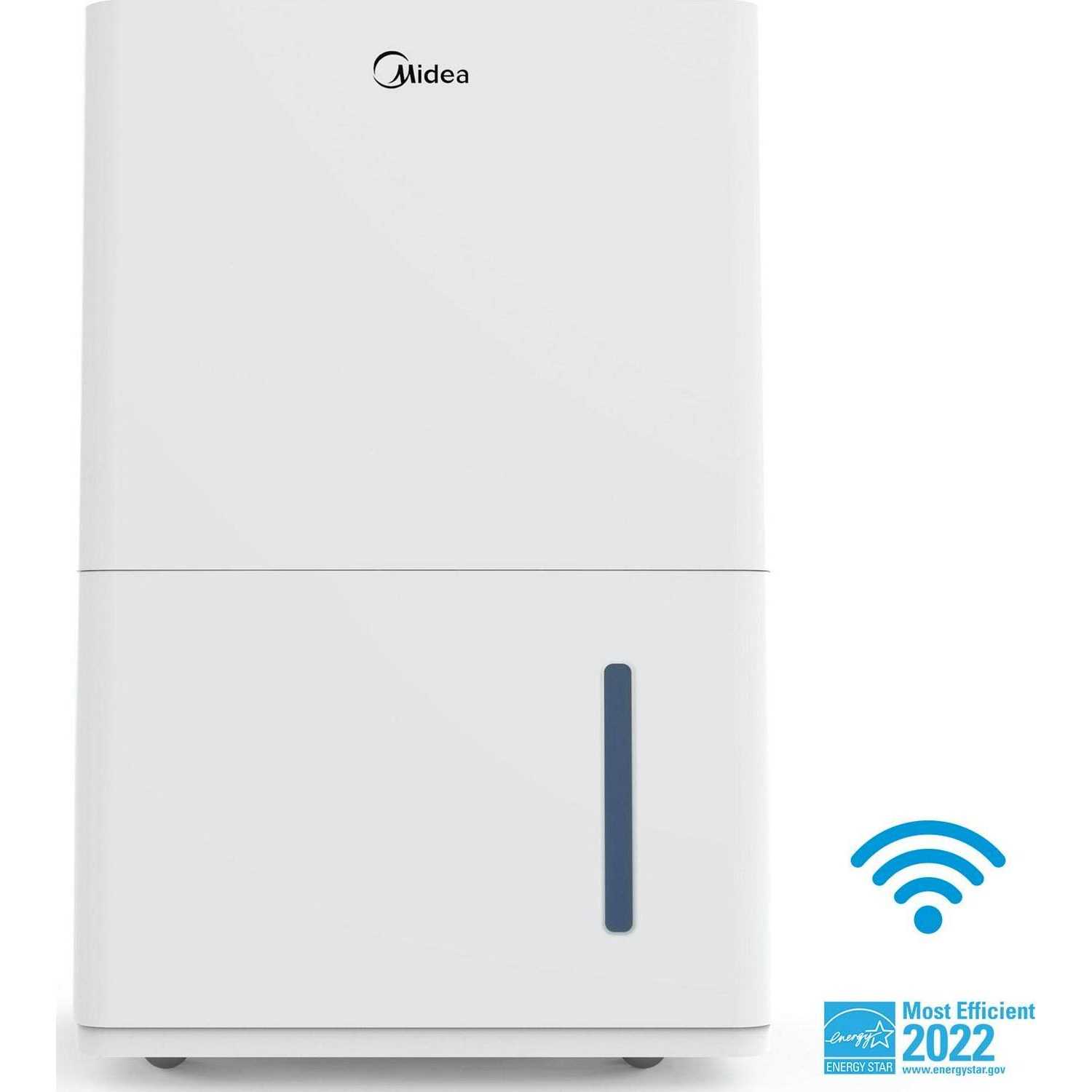 Midea 22-Pint Energy Star Smart Dehumidifier for Damp Rooms MAD22S1WWT - Image 3