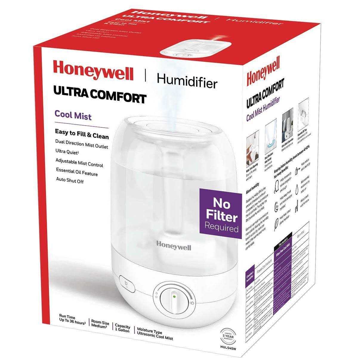 Honeywell Ultra Comfort Cool Mist Humidifier - Image 5