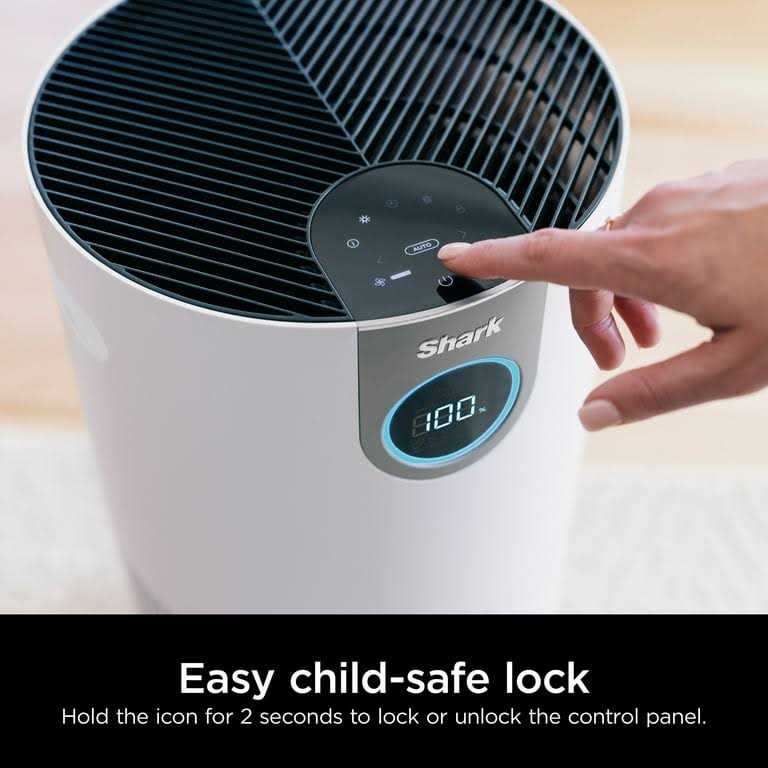 Shark Air Purifier MAX with Nano Seal Hepa, Cleansense IQ, Odor Lock, Cleans up to 1000 Sq. ft. and 99.98% of Particles - Image 3