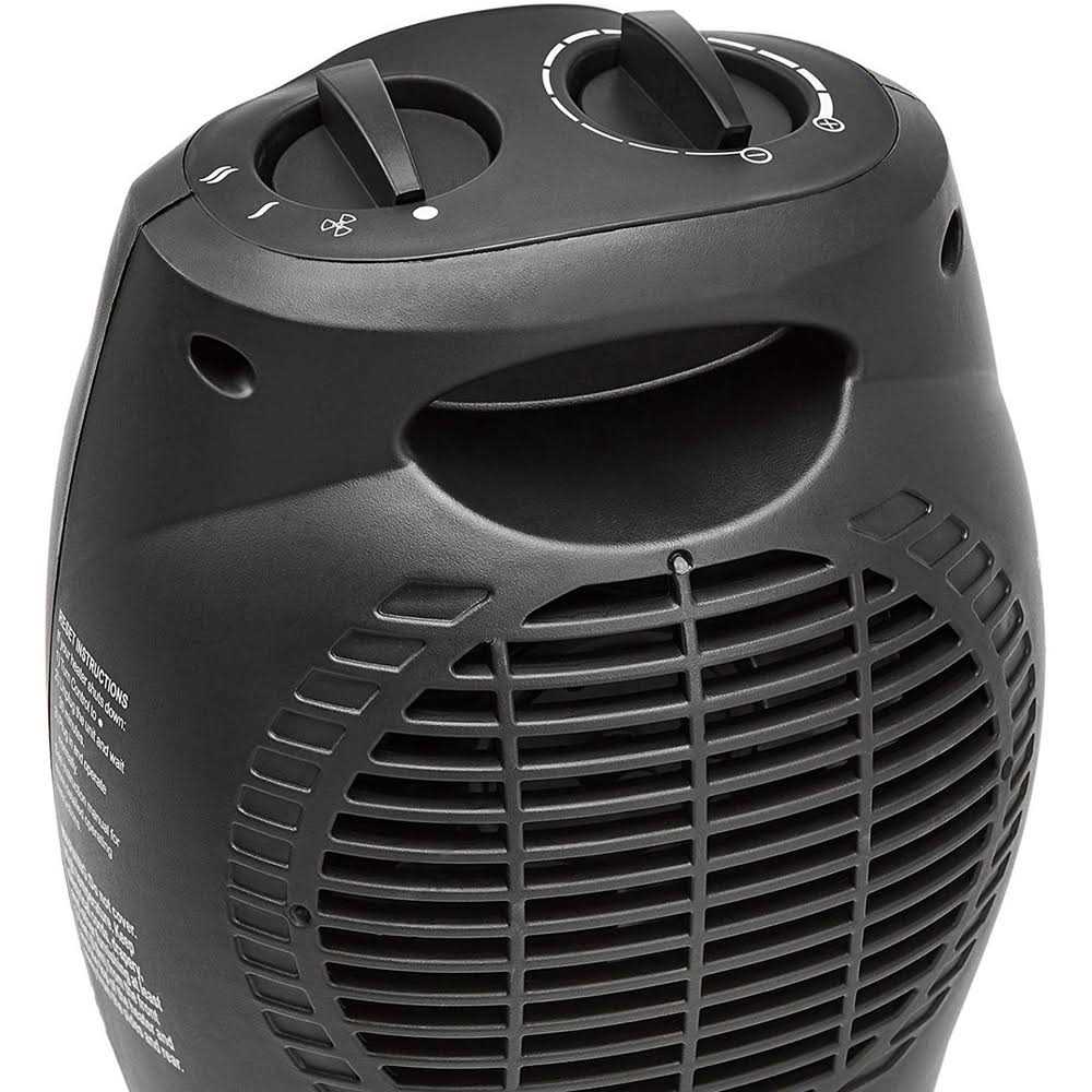Basics 1500W Ceramic Personal Heater with Adjustable Thermostat - Image 4