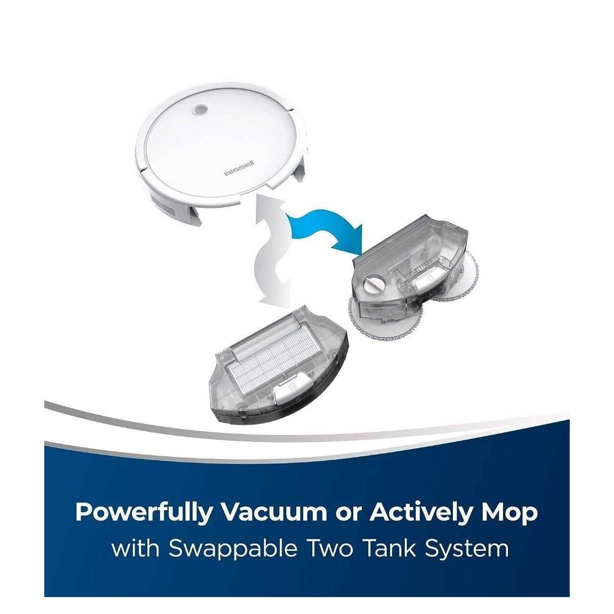 Bissell SpinWave Pet Robot 2-in-1 Wet Mop and Dry Robot Vacuum - Image 4