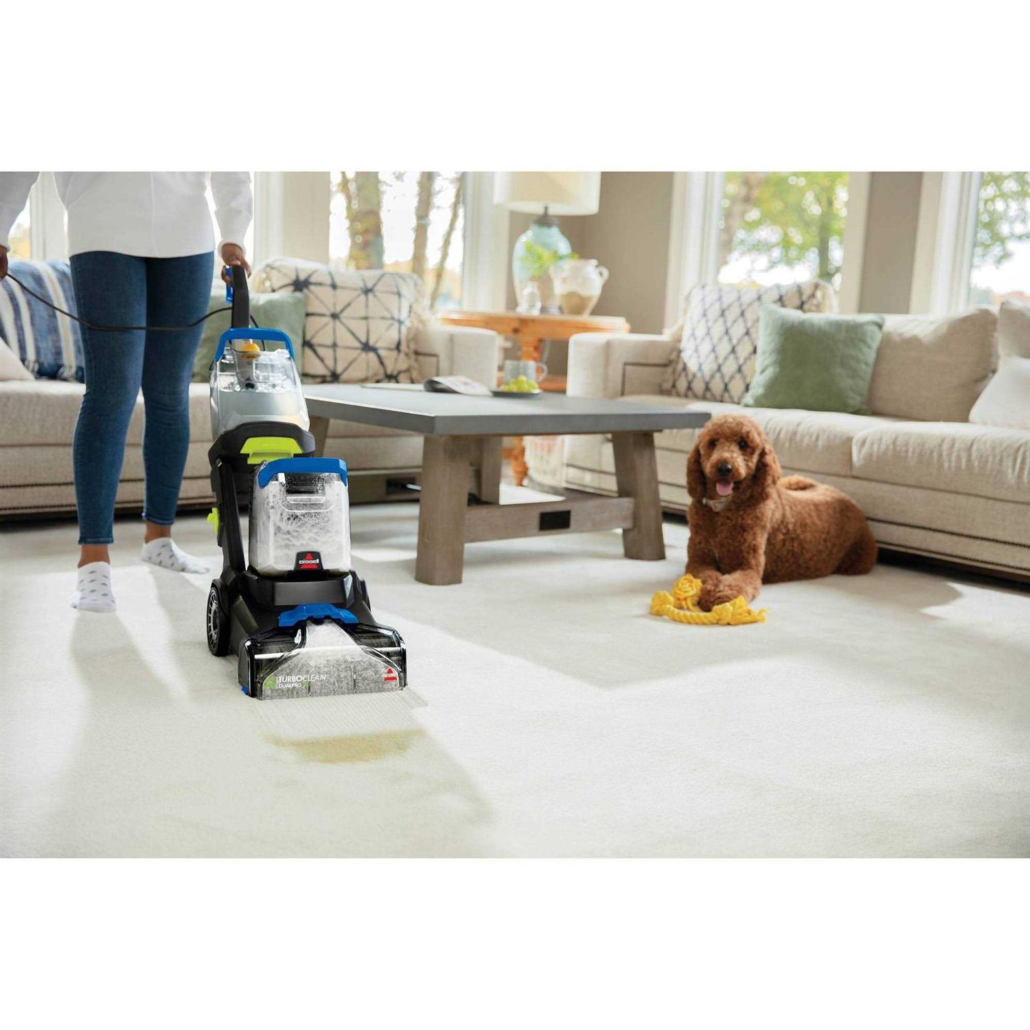 Bissell TurboClean DualPro Pet Carpet Cleaner - Image 4