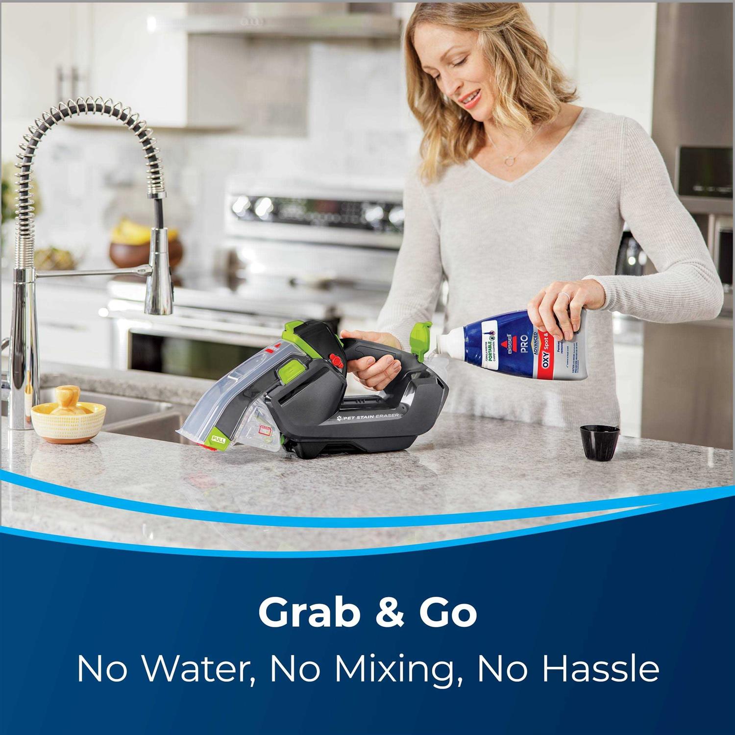 BISSELL Pet Stain Eraser Cordless Portable Carpet Cleaner 3180 - Image 3