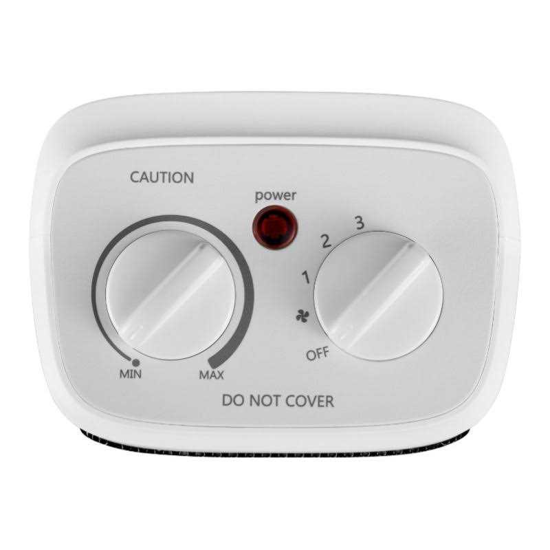 Mainstays 1500w Ceramic Fan-Force Electric Space Heater - Image 3