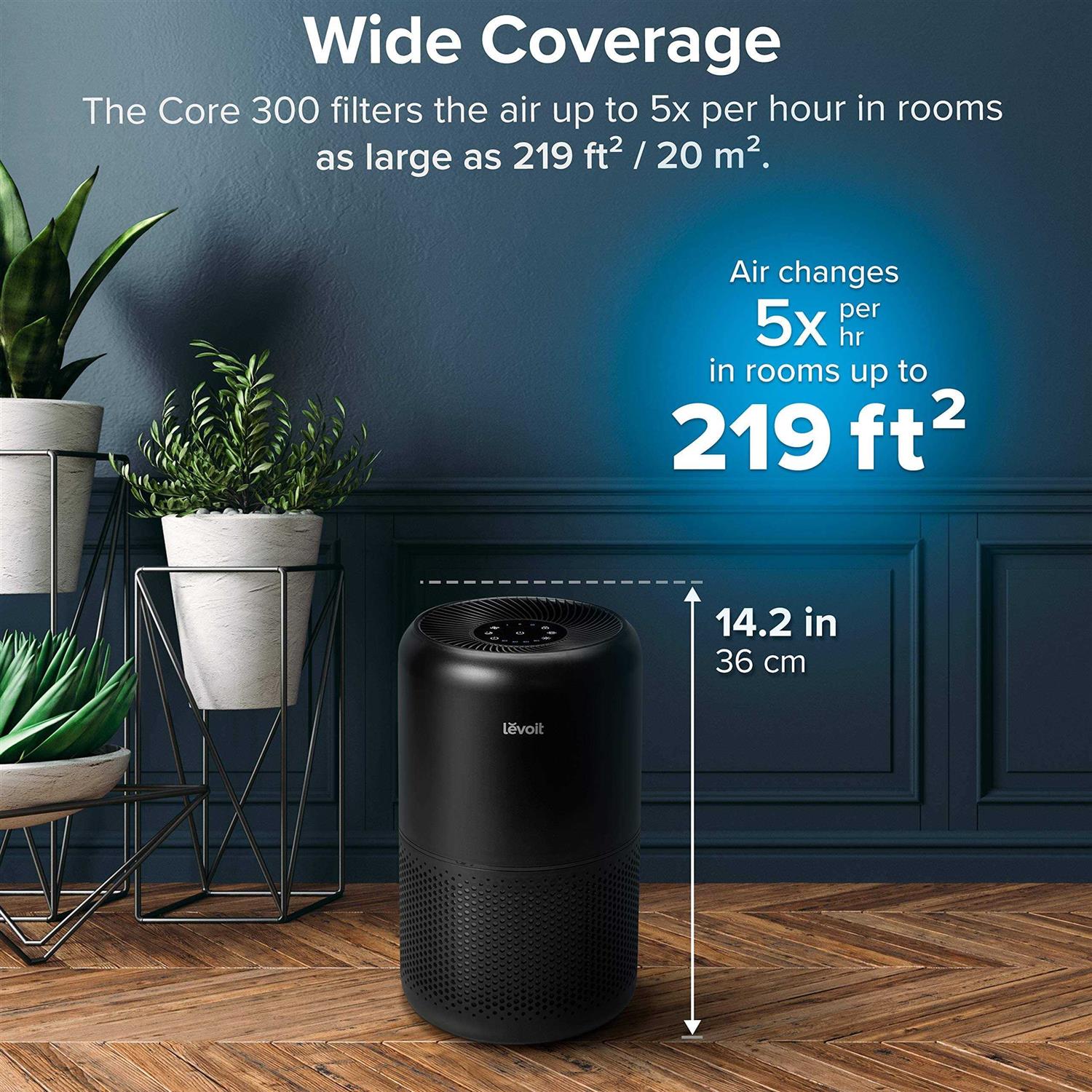 Levoit Air Purifier True Hepa Filter for Allergies and Asthma - Image 4