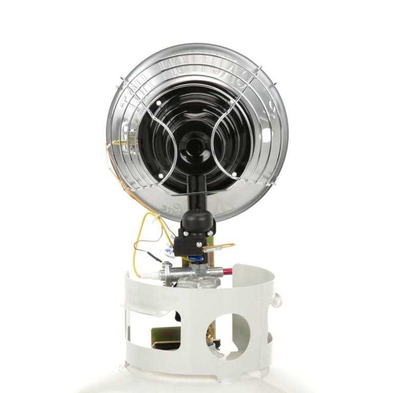 Dyna-Glo Single Burner 15,000 BTU Radiant Tank Top Propane Portable Heater - Image 4