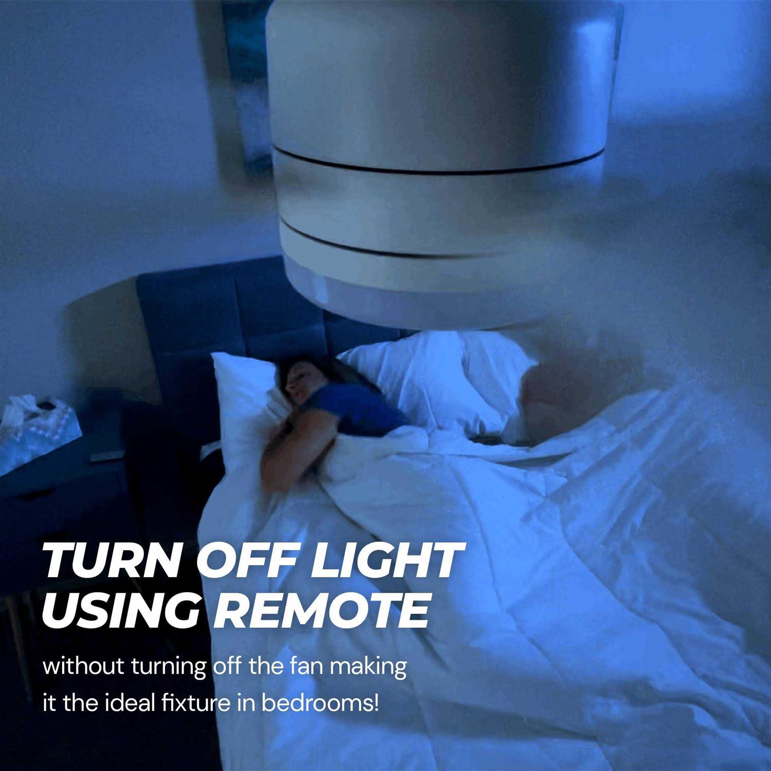 Bell + Howell Socket Fan Ceiling with Light - Image 5