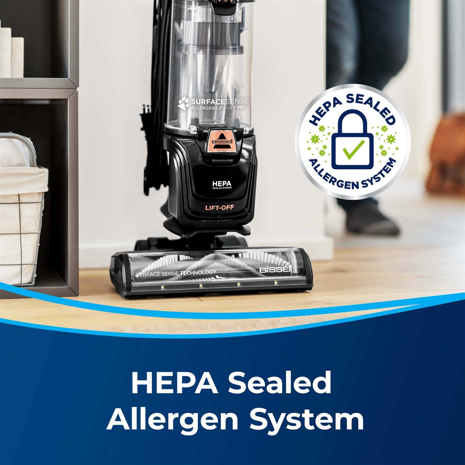 Bissell SurfaceSense Allergen Pet Lift-Off Vacuum - Image 3