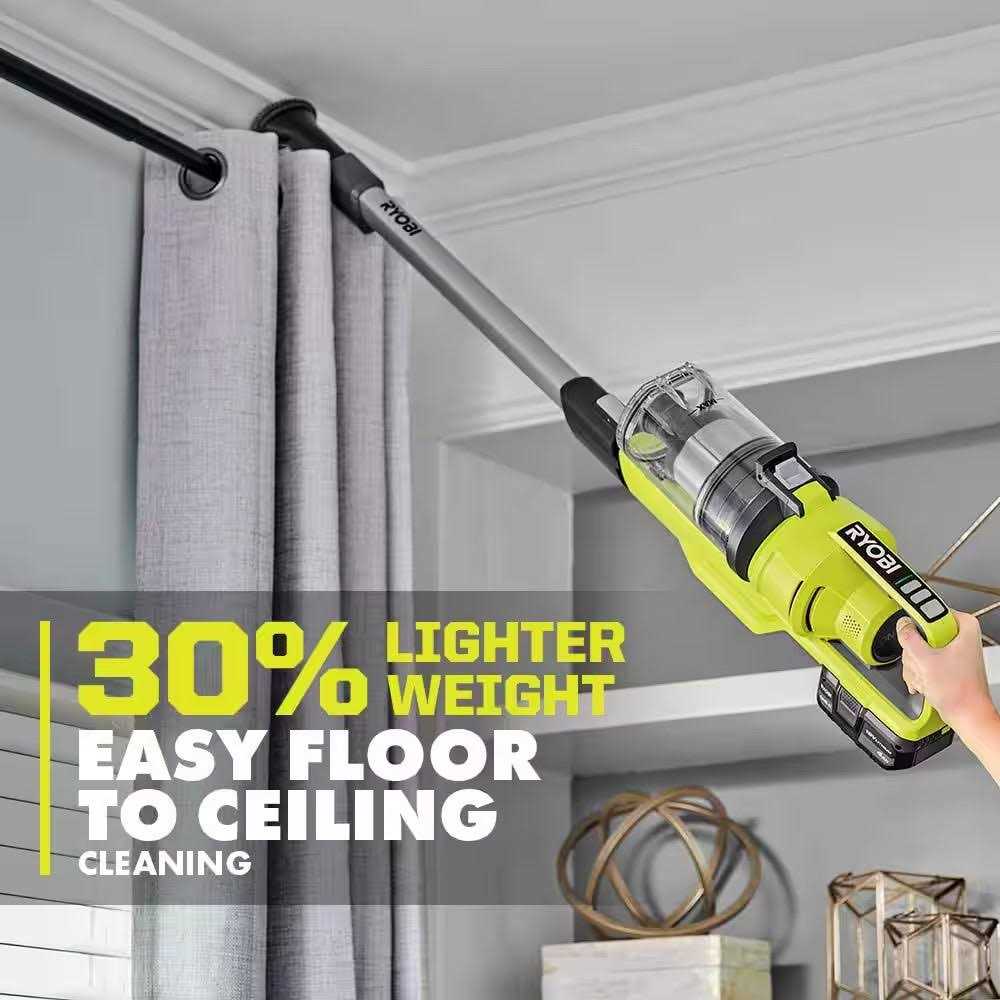 RYOBI ONE+ 18V Cordless Stick Vacuum Cleaner - Image 4