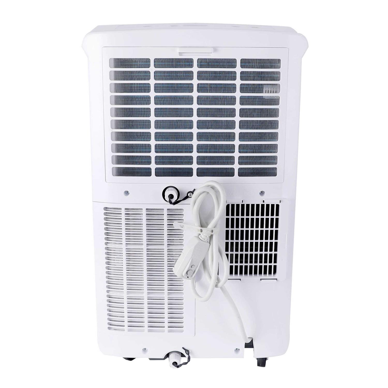 Hisense 8000-BTU DOE White Vented Wi-Fi enabled Portable Air Conditioner with Remote Cools 350-sq ft AP0822CW1W - Image 4