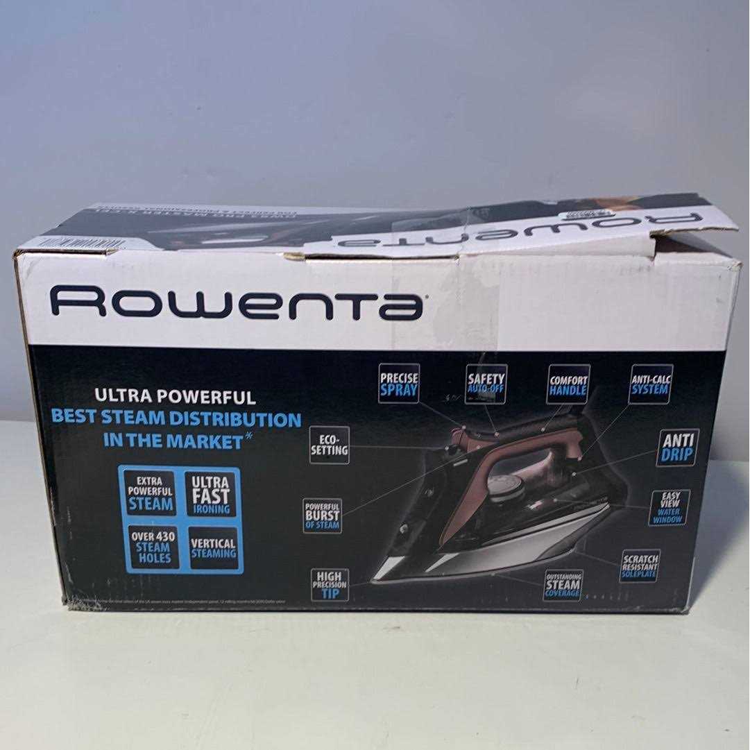 Rowenta Pro Master Xcel Steam Iron - Image 4