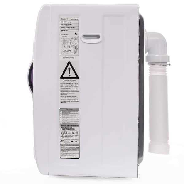 Barton 1.85 cu. ft. Portable Stainless Steel Automatic Laundry Tumble Dryer Machine - Image 3