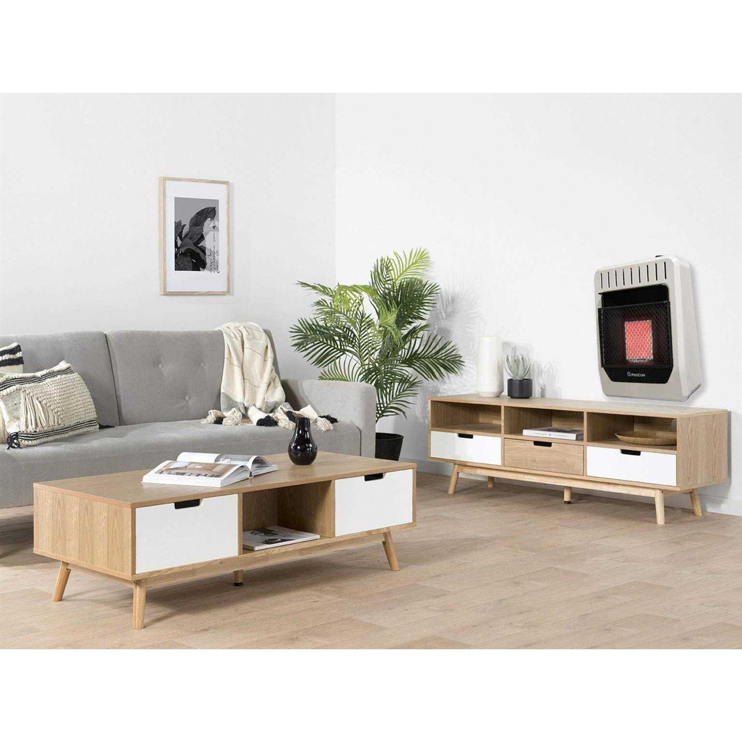 Procom ML1PHG Propane Gas Ventless Infrared Plaque Heater - Image 3