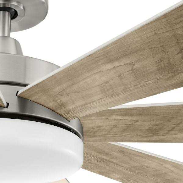 Hampton Bay Bayla 52 in. Integrated CCT LED Indoor Ceiling Fan with Light and Remote Control Included - Image 3