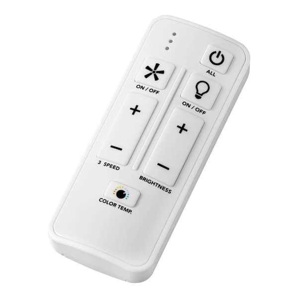 Hampton Bay Bayla 52 in. Integrated CCT LED Indoor Ceiling Fan with Light and Remote Control Included - Image 4