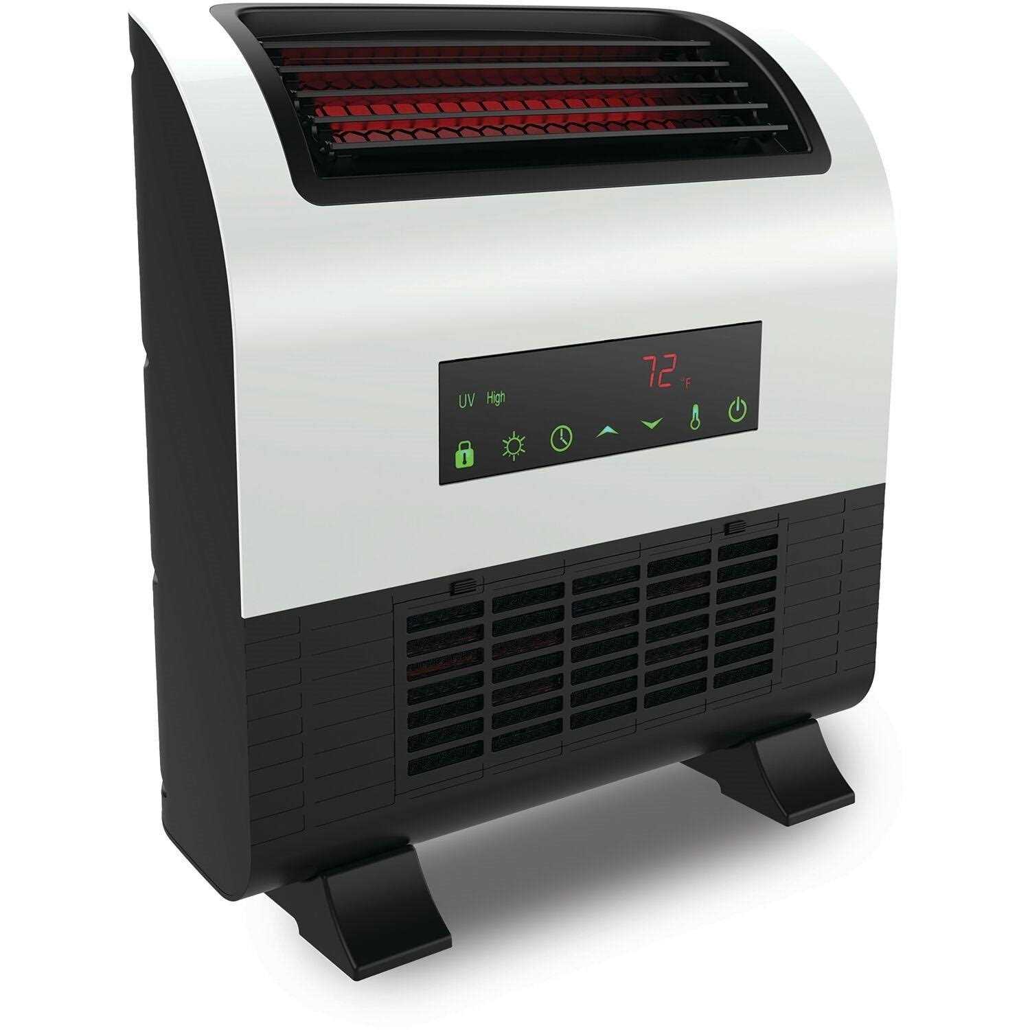 Lifesmart Slimline Infrared Wall-Mountable Heater with UV Light - Image 3