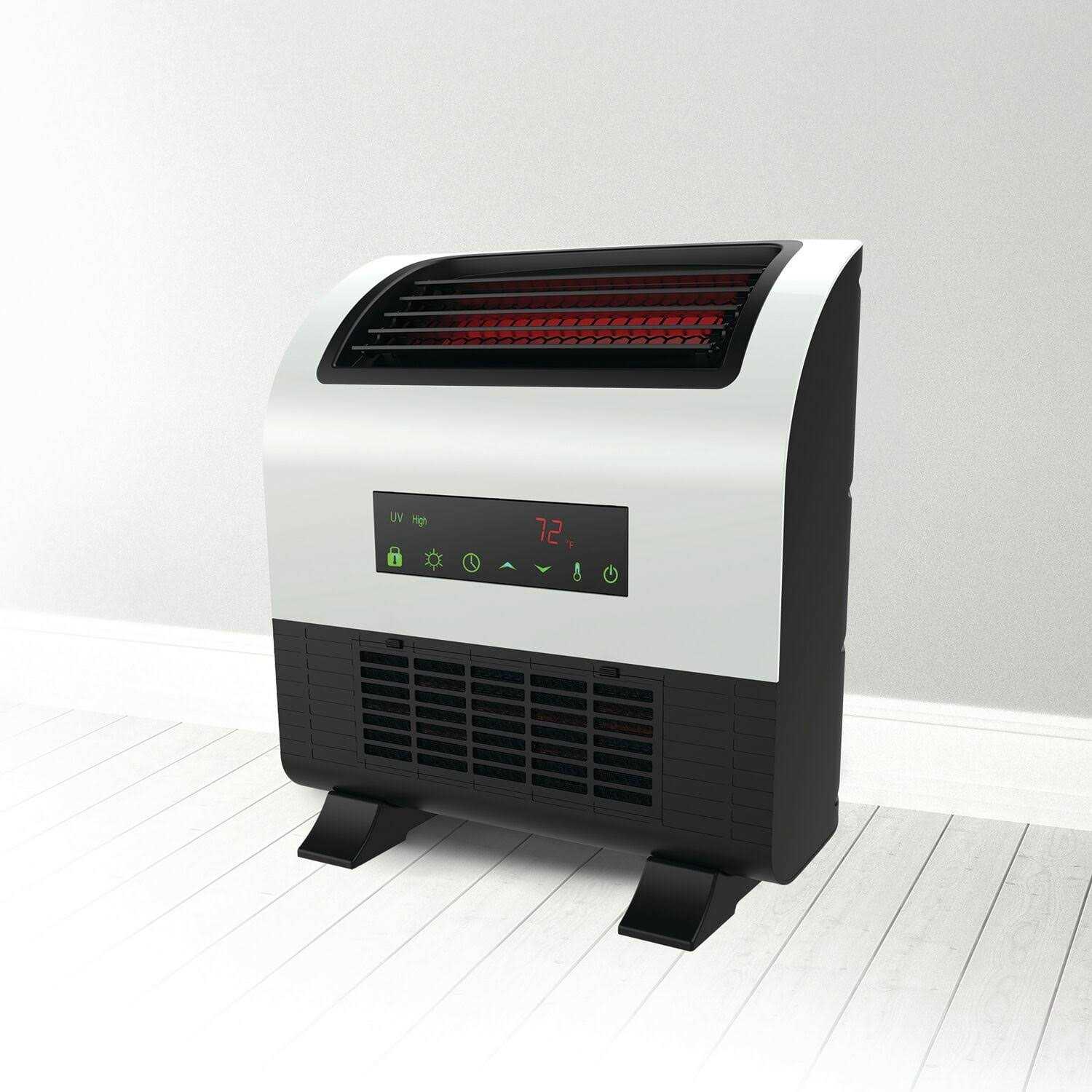 Lifesmart Slimline Infrared Wall-Mountable Heater with UV Light - Image 5
