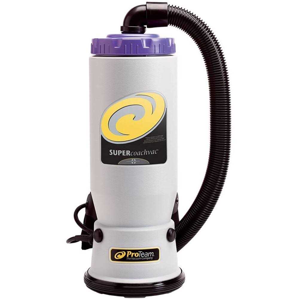 ProTeam Super QuarterVac 6 qt. Backpack Vacuum w/ Xover Multi-Surface Two-Piece Wand Tool Kit - Image 5