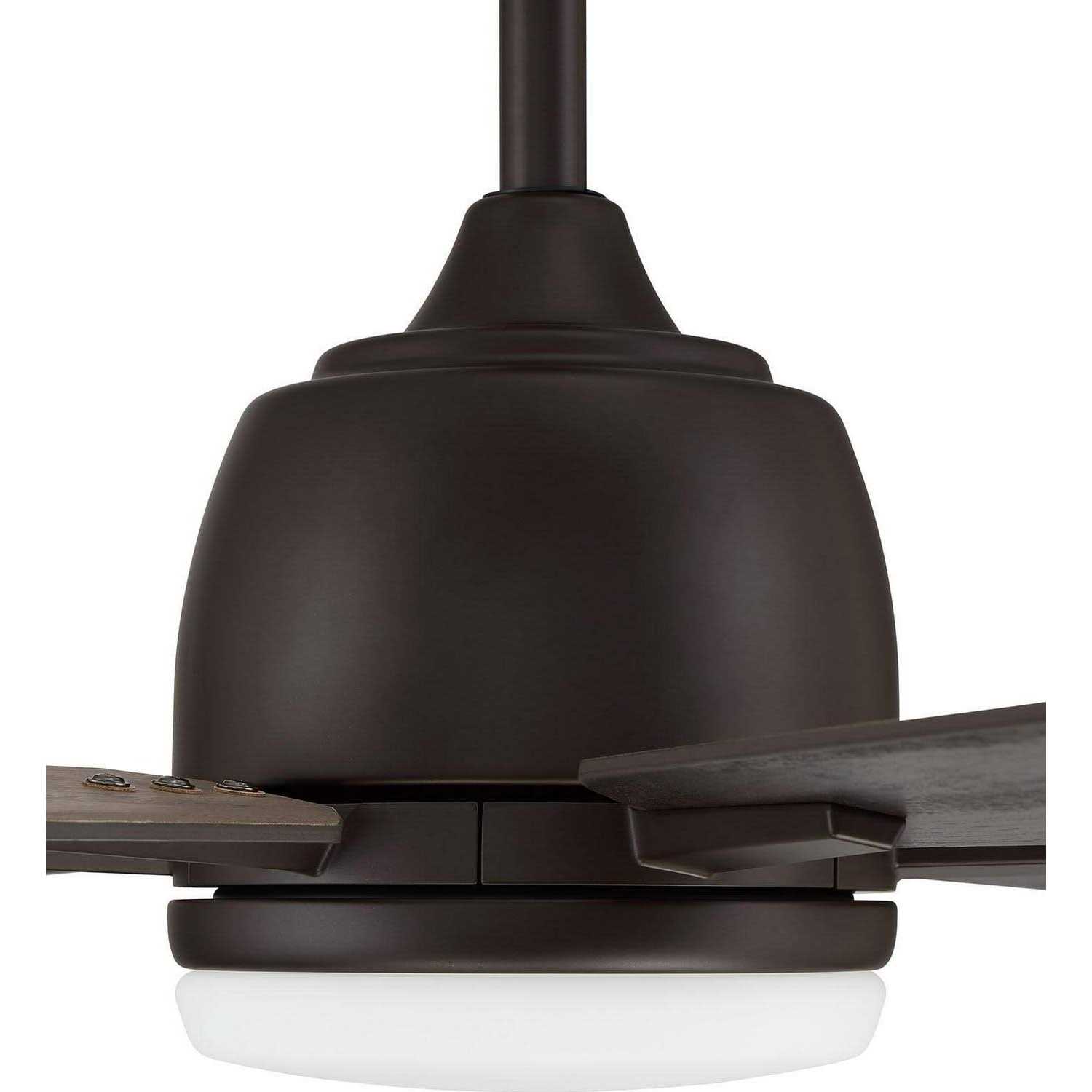 Harbor Breeze Bradbury 60-in Bronze LED Indoor Downrod or Flush Mount Ceiling Fan with Light Remote BRD60OSB6LR - Image 5