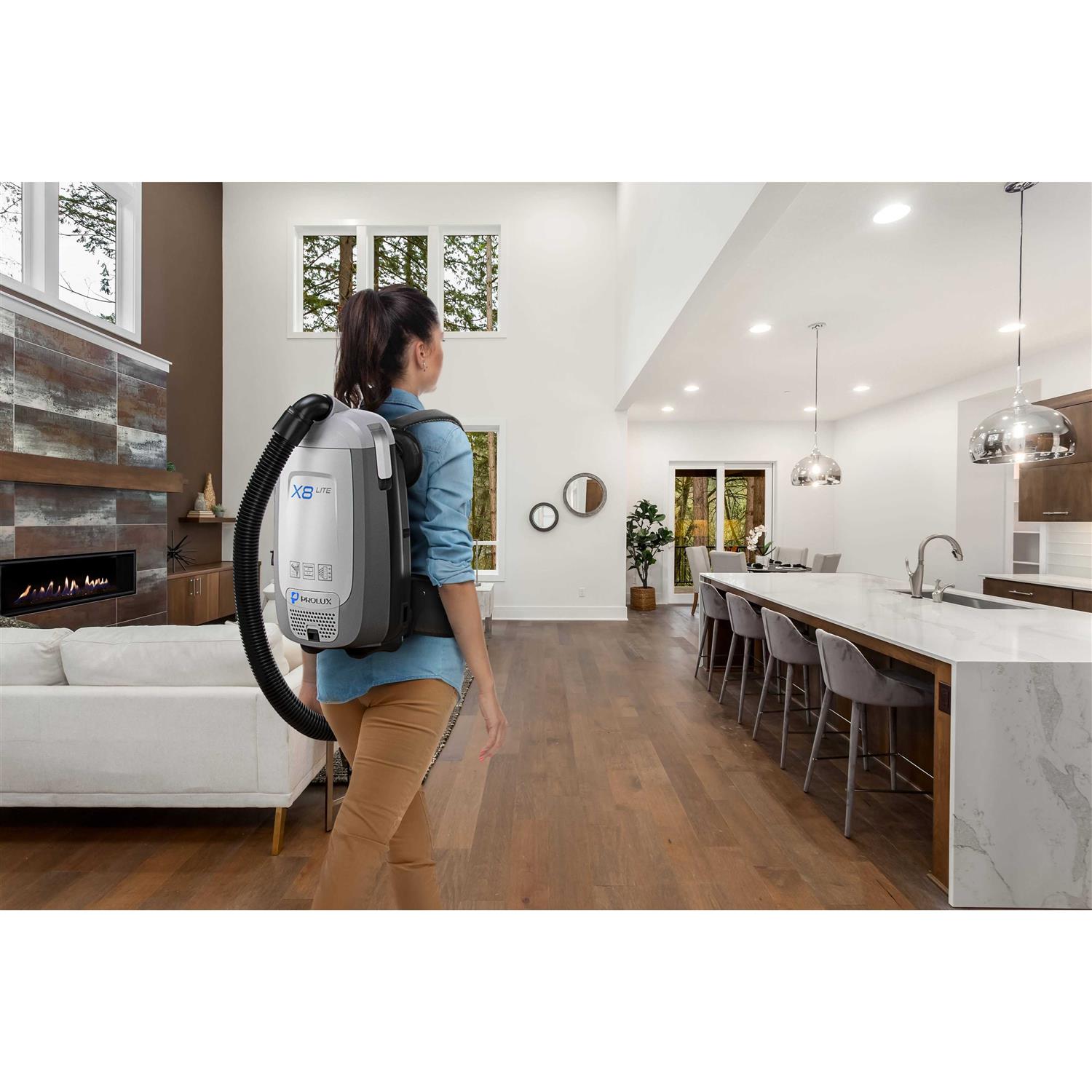 Prolux X8 Lite Backpack Vacuum w/ Premium Tool Kit - Image 4