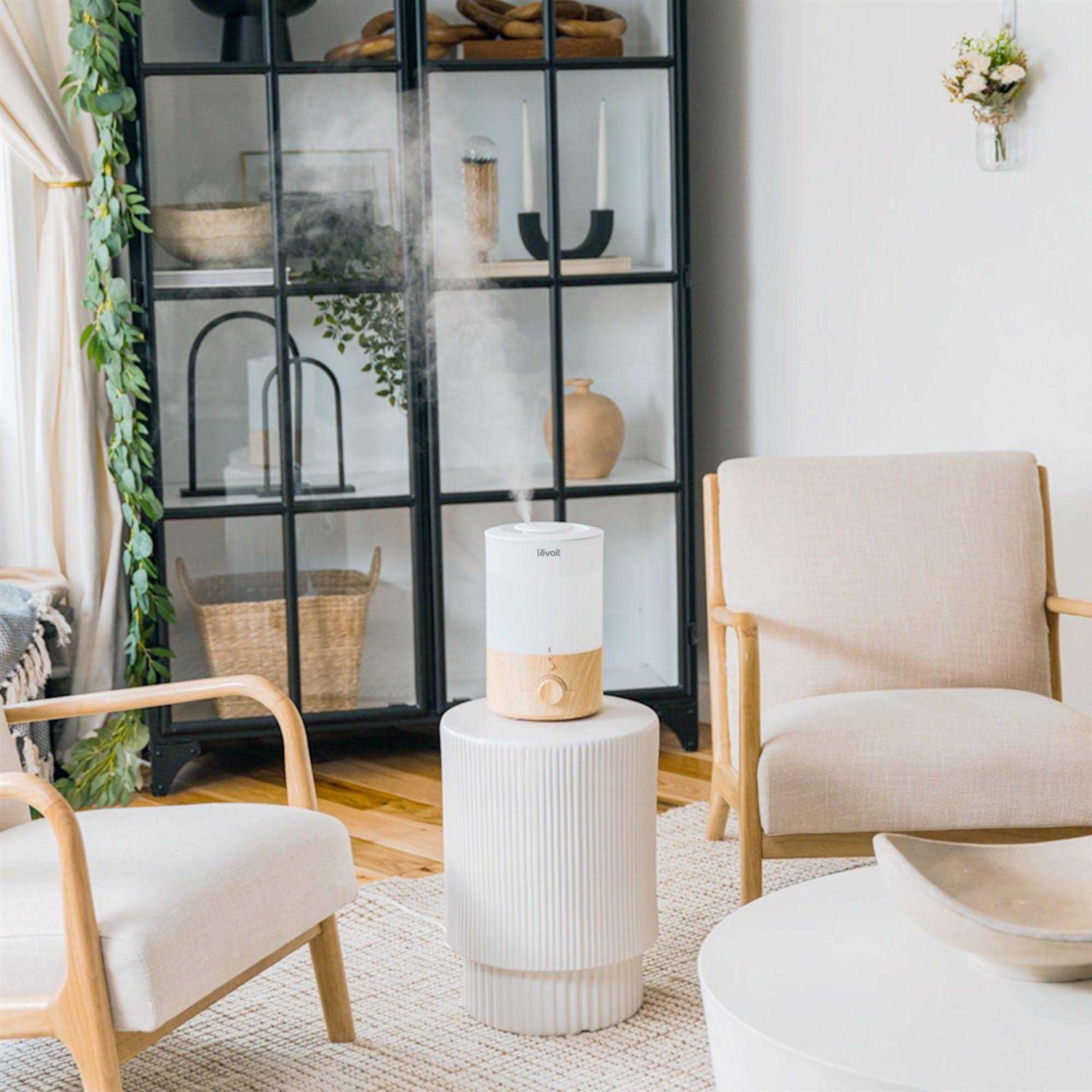 Levoit Ultrasonic Cool Mist Humidifier for Room 3L Top Fill Humidifier for Large Rooms - Image 3