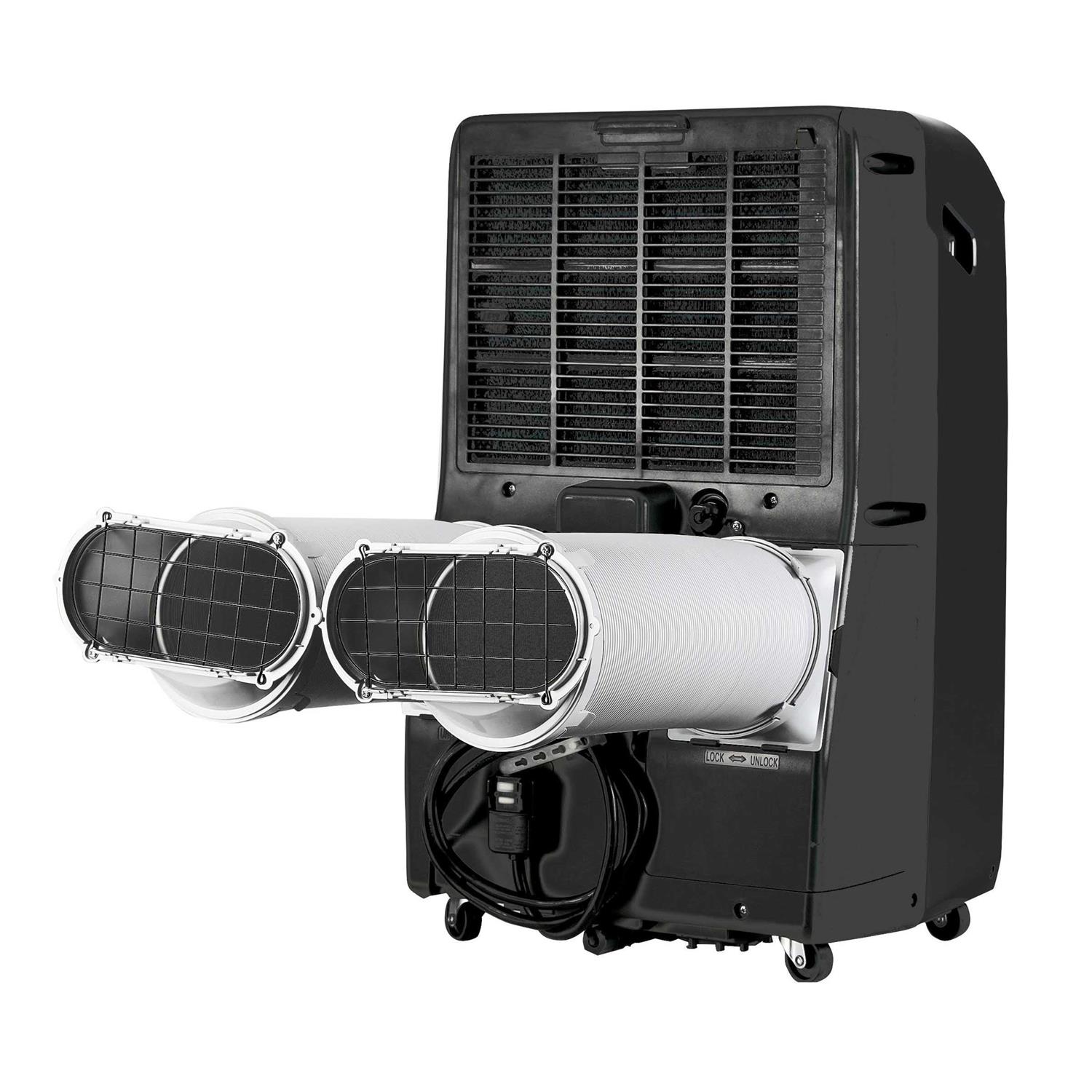 Hisense 10000-BTU DOE Gray Vented Wi-Fi enabled Portable Air Conditioner with Heater with Remote Cools 550-sq ft AP1022HW1GD - Image 5