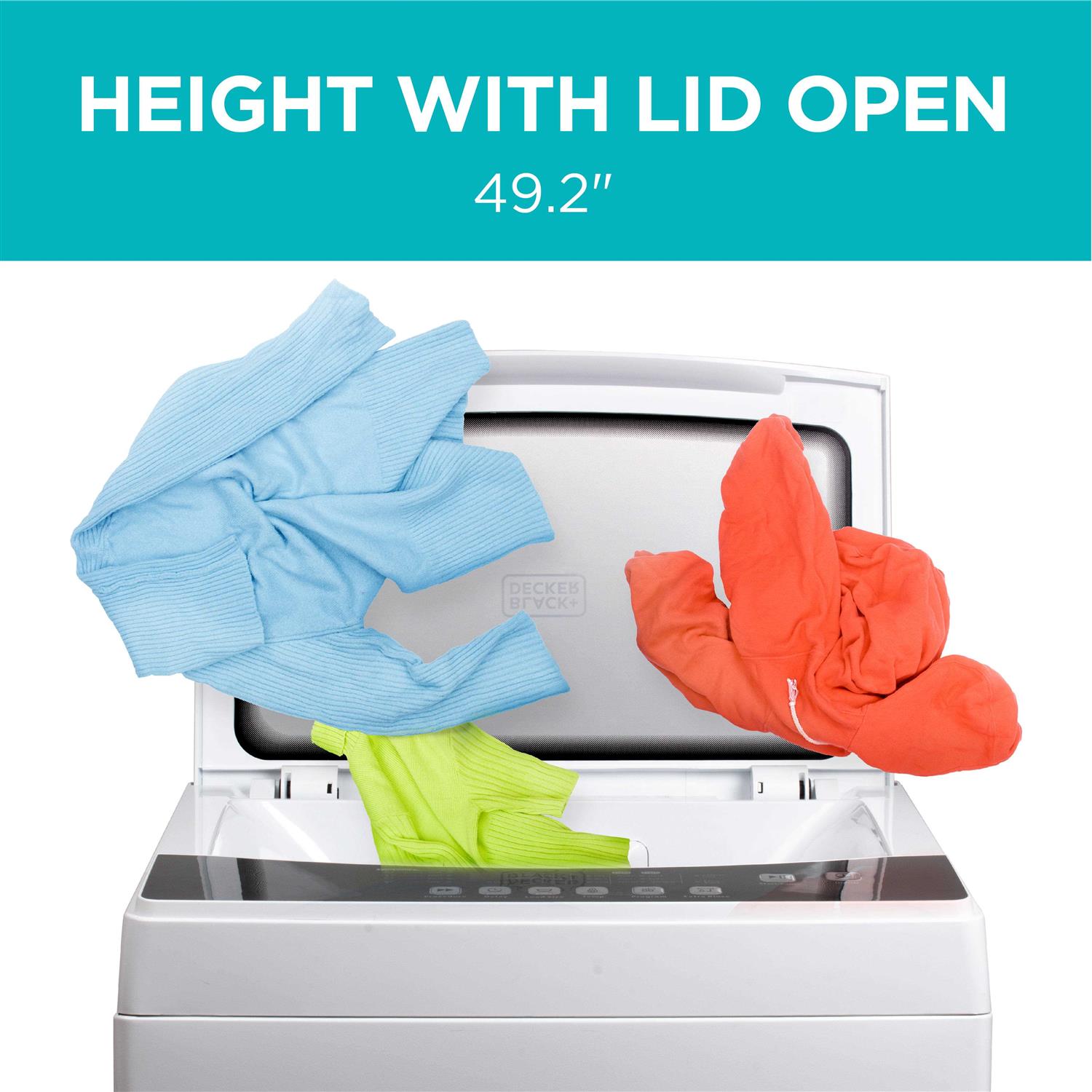 Black+decker BPWM20W 2.0 cu.ft. Portable Washer - Image 4