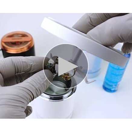 Isonic Compact Ultrasonic Jewelry Cleaner D1800 - Image 3