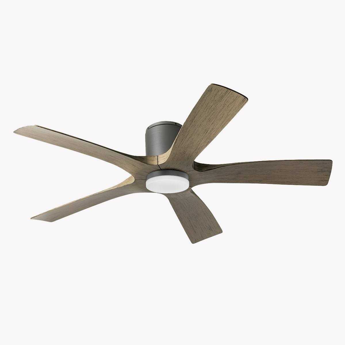 Modern Forms Aviator Flush Mount DC Ceiling Fan FH-W1811-54-MB - Image 4
