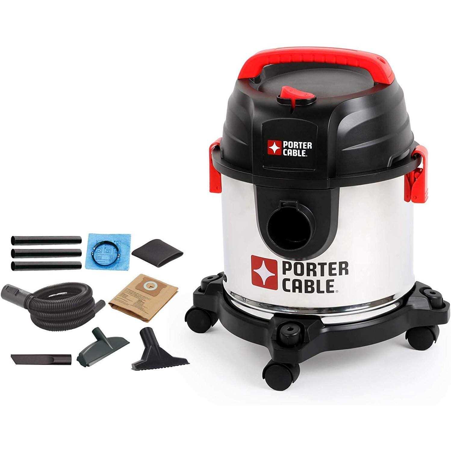 PORTER-CABLE 6 gal. Wet/Dry Vacuum PCX18404P-6A - Image 4