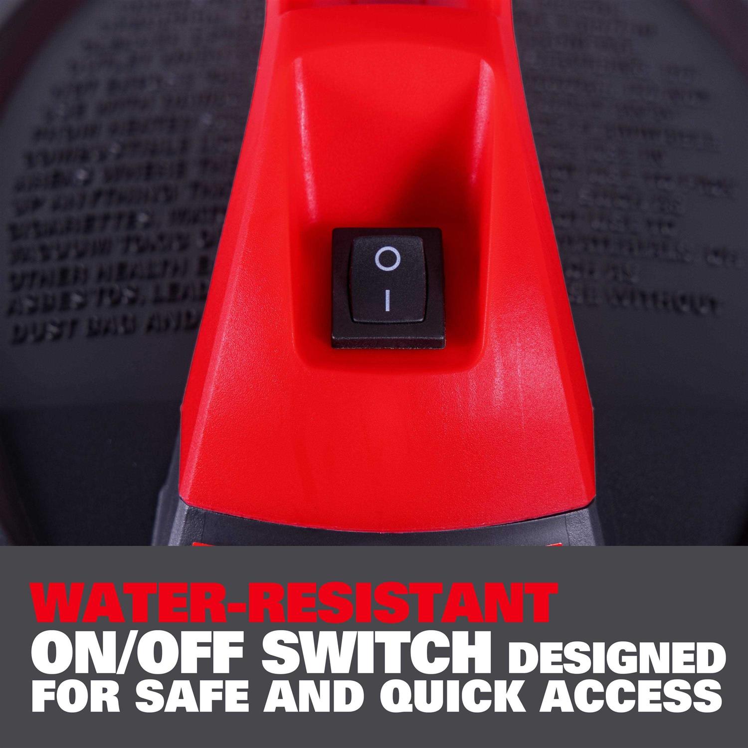 Ecomax 1 Gal 1.5HP Portable Poly Vac - Image 3