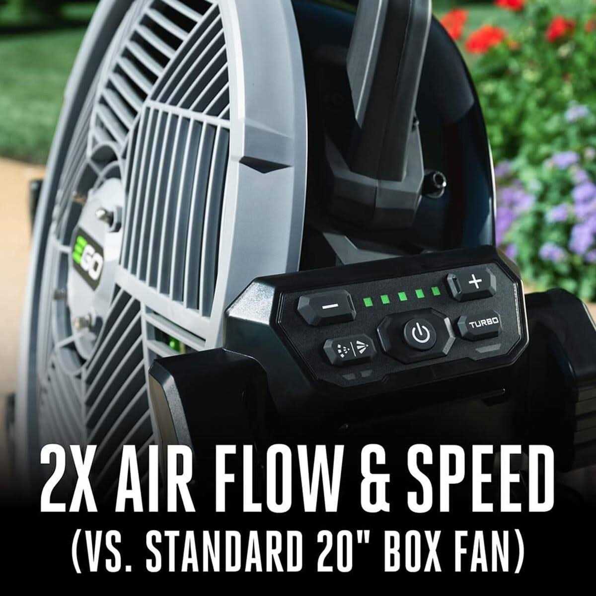 Ego Power+ 18 Misting Fan - Image 3