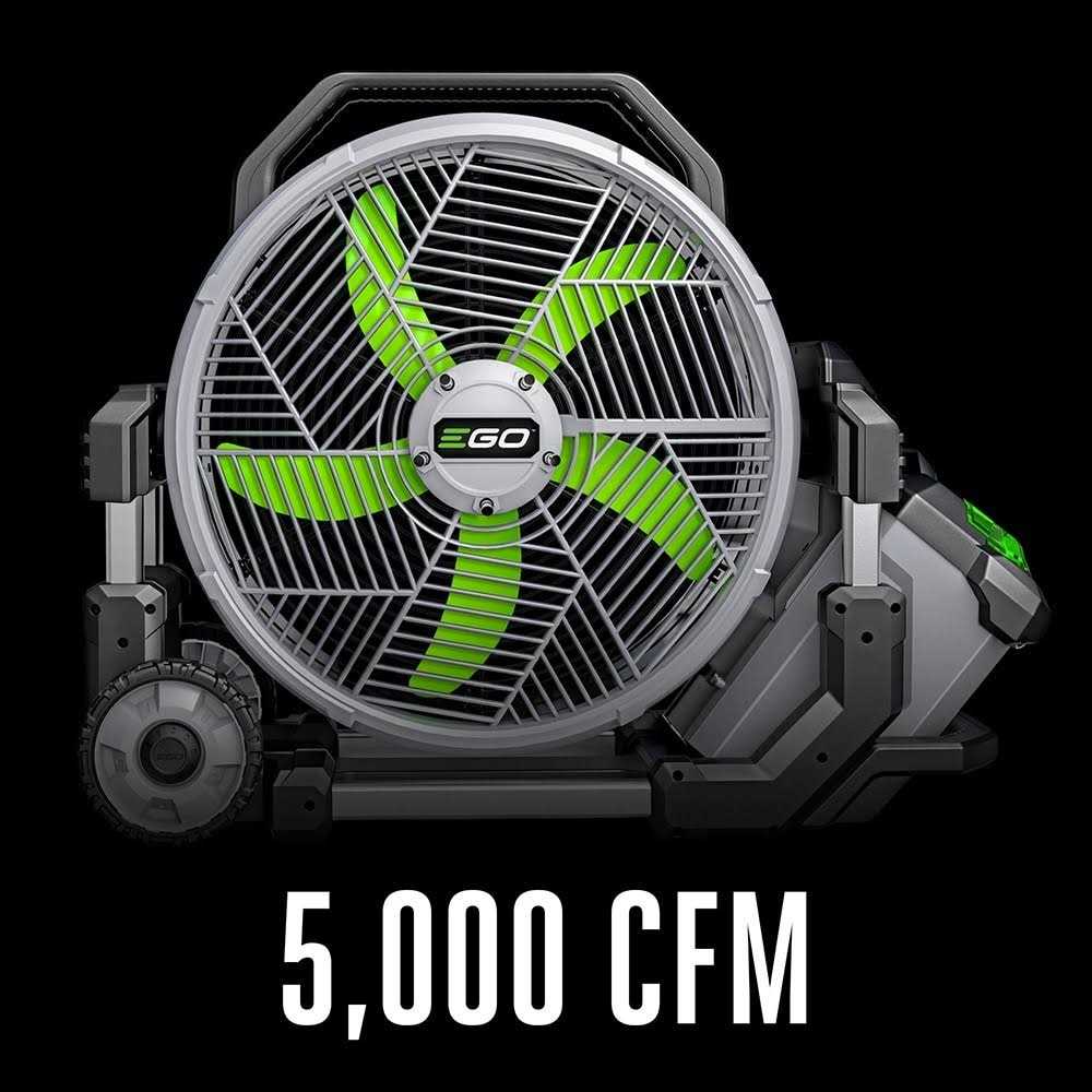 Ego Power+ 18 Misting Fan - Image 5