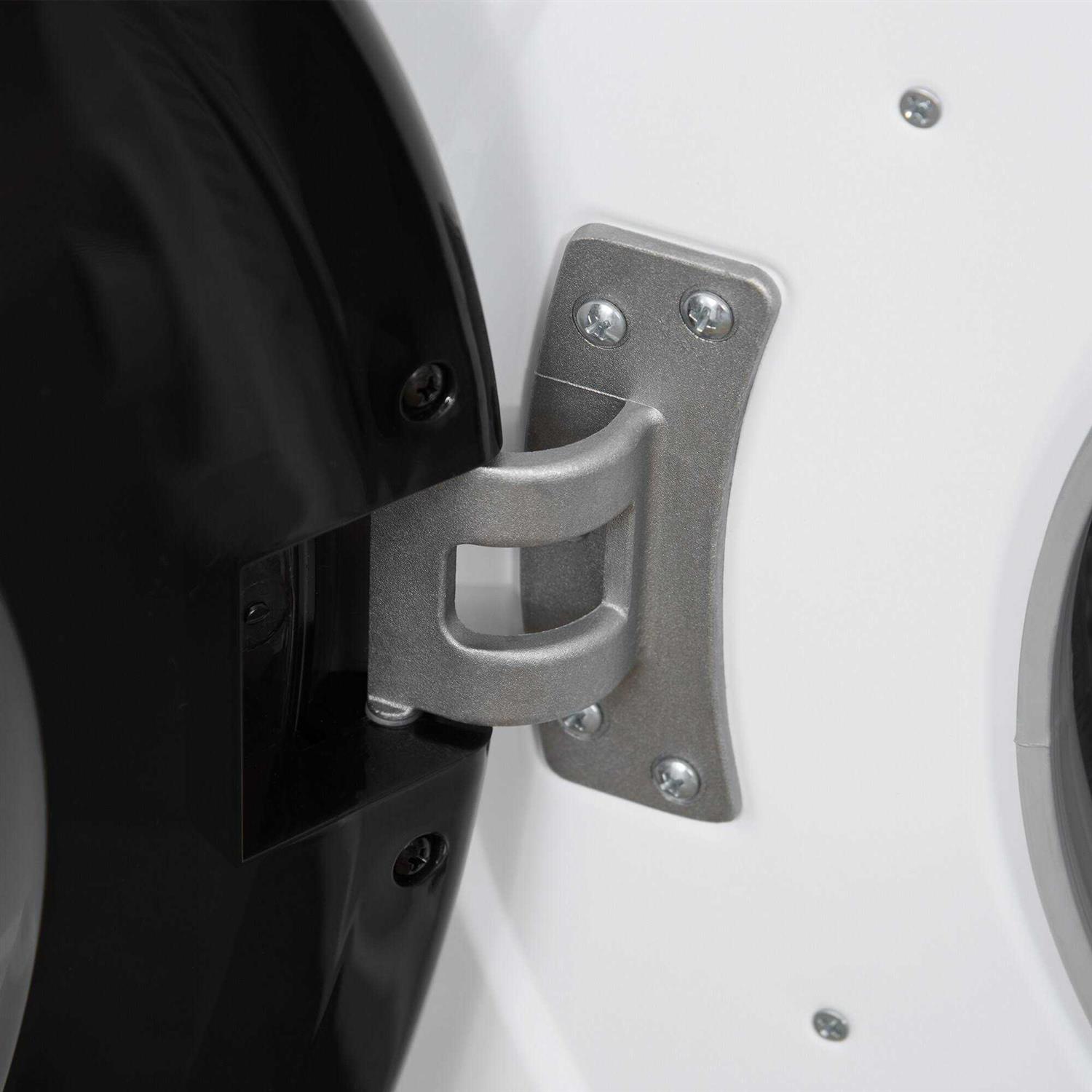 Homcom Automatic Dryer Machine, 1350w 3.22Cu. Ft. Portable Clothes Dryer with 5 Drying Modes and Stainless Steel Tub for Apartment or Dorm - Image 5