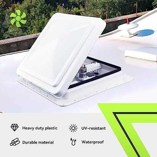 RVMATE 14 RV Roof Vent Fan for RV/Camper/Trailer - Image 5