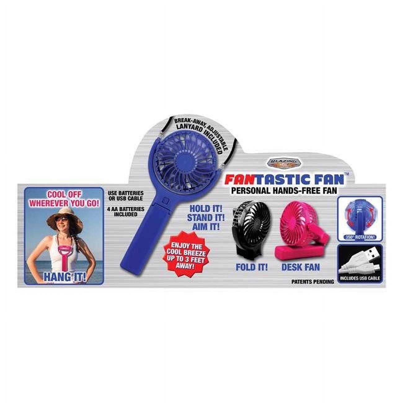 Blazing LEDz 702532 Fantastic Fan Hands Free Personal Fan Plastic - Image 5