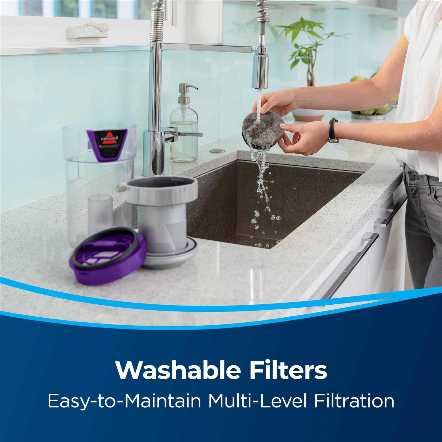 Bissell Pet Hair Eraser Slim Cordless Vacuum Cleaner 2921 - Image 3