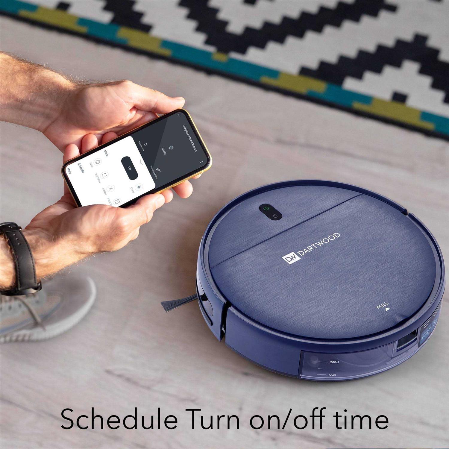 Dartwood Smart Robot Vacuum Cleaner Wi-Fi Robot Vacuum and Mop for Easy Cleaning - Image 5