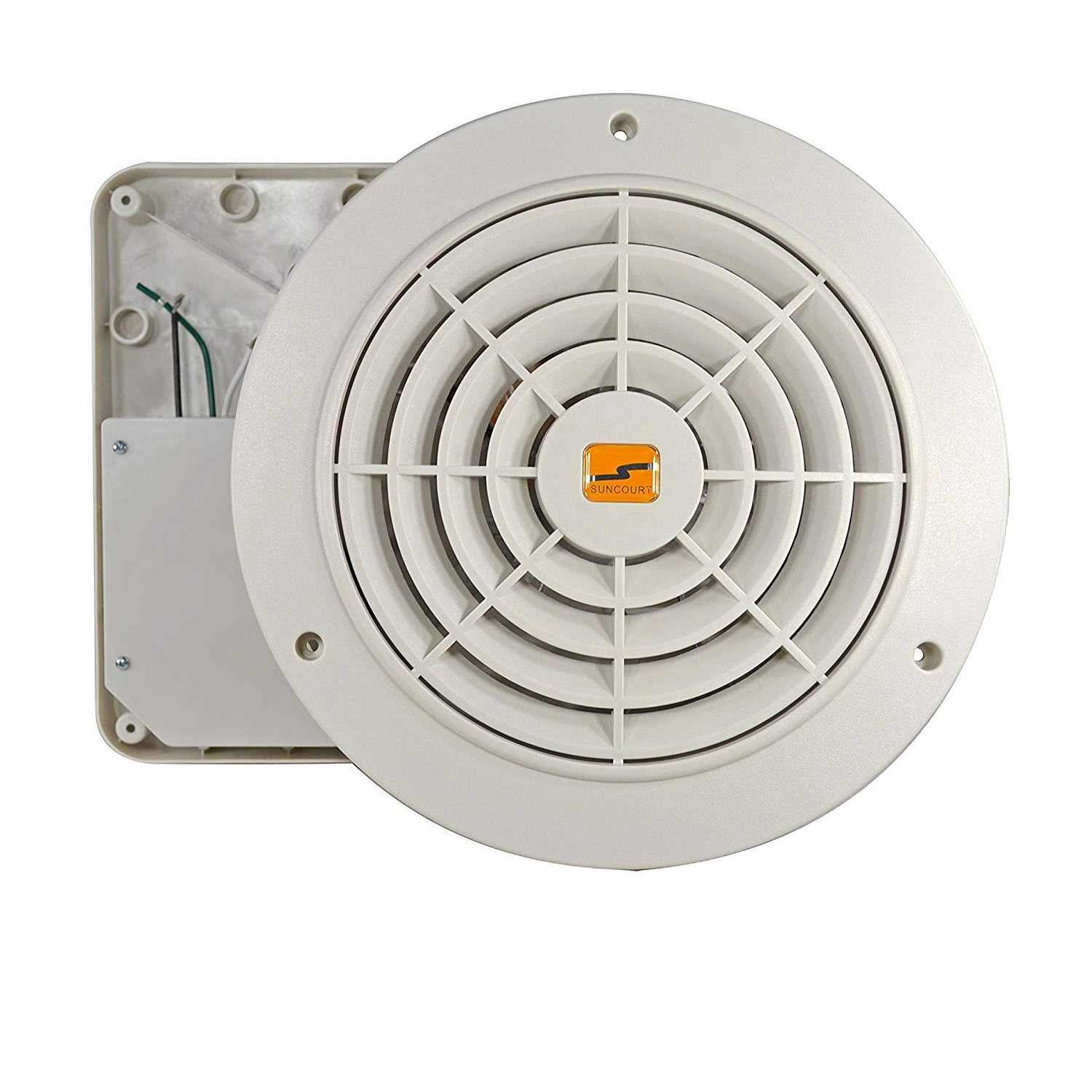 Suncourt Thru Wall Fan Hardwired Variable Speed Tw208p - Image 4