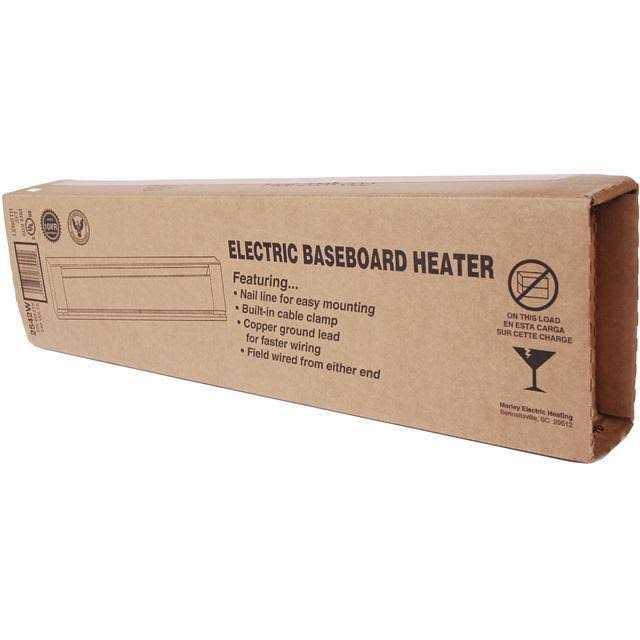 Q-Mark 2512W Electric Baseboard Heater with 400 Watts, Beige - Image 3