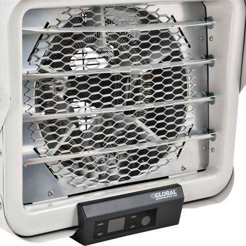 Global Industrial Unit Heater Horizontal Downflow with Remote 246726 - Image 3