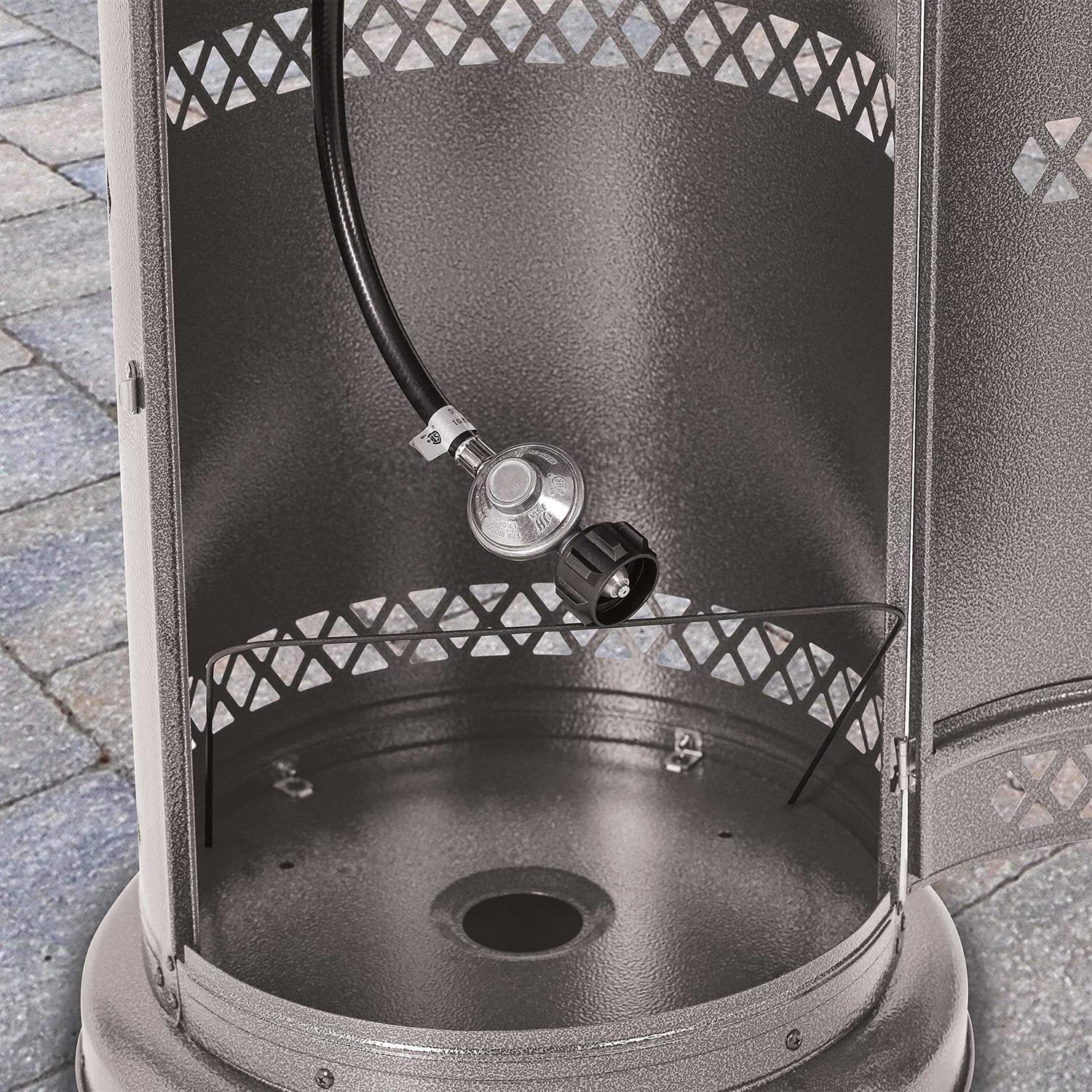 Sun Joe Outdoor Propane Powered Patio Heater w/ Wheels - Image 3