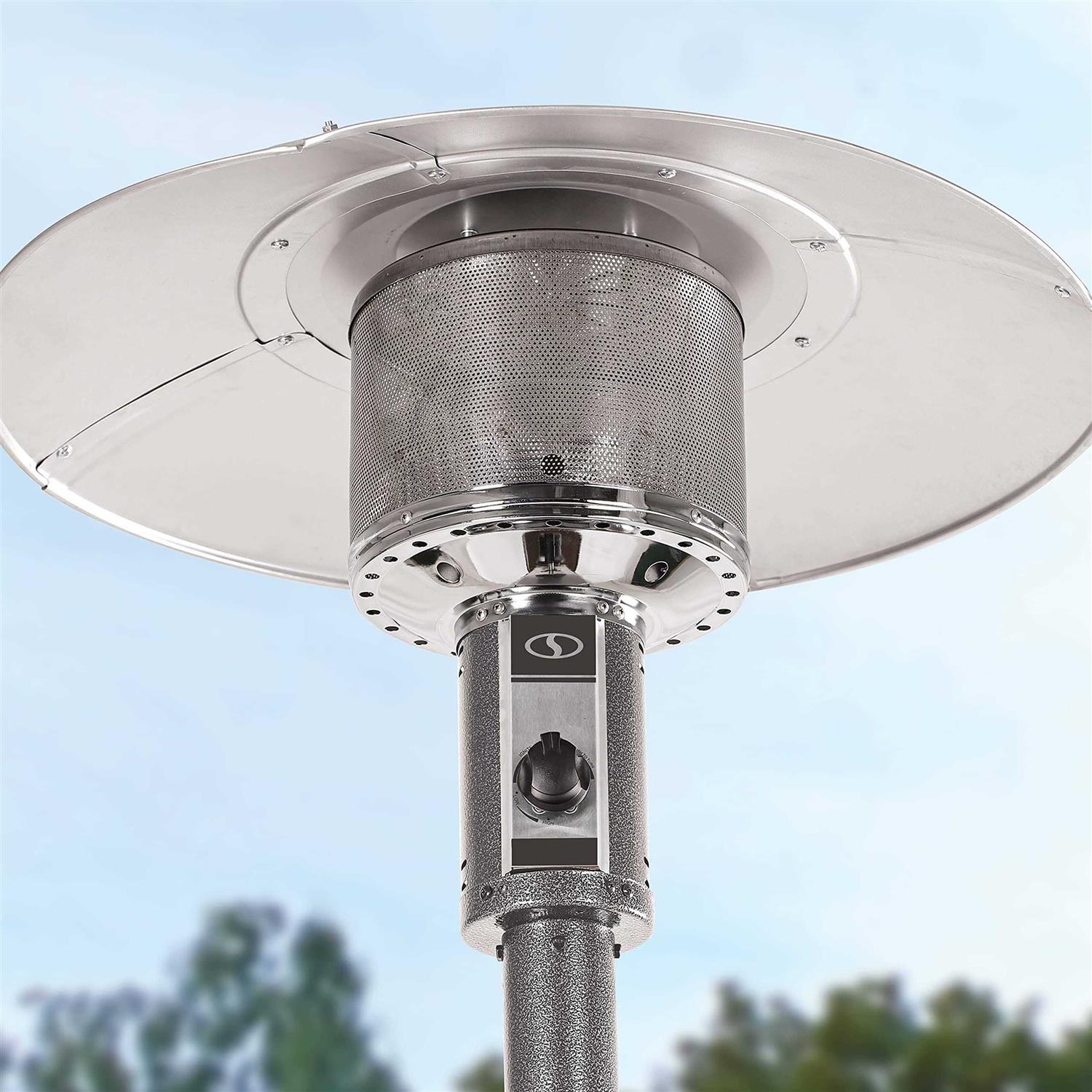 Sun Joe Outdoor Propane Powered Patio Heater w/ Wheels - Image 4