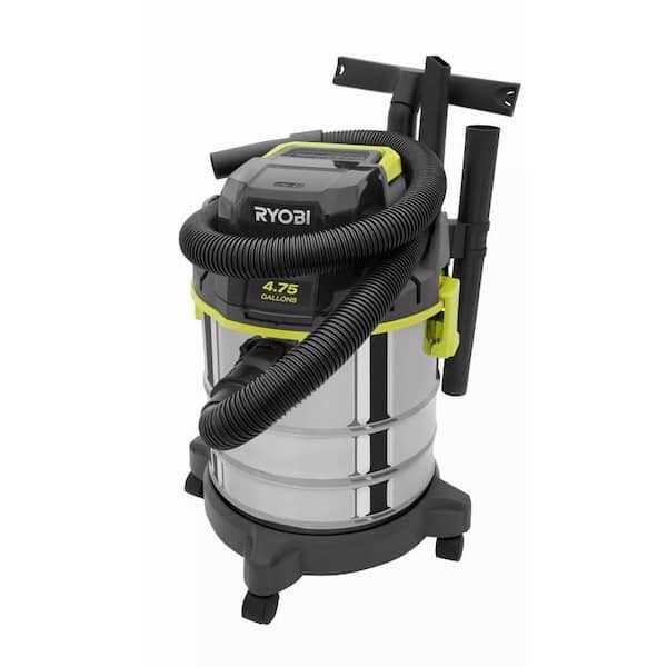 RYOBI ONE+ 18V Cordless 4.75 Gal. Wet/Dry Vacuum Kit with 4.0 Ah Battery and Charger - Image 4