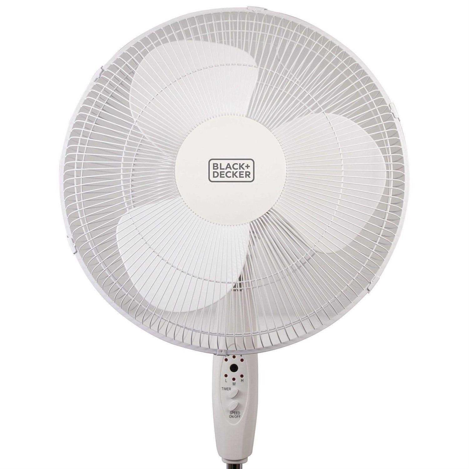 Black+decker 16 Stand Fan with Remote - Image 4