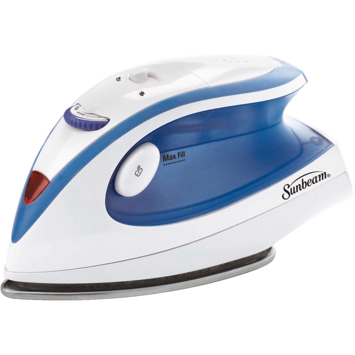 Sunbeam GCSBTR-100 Travel Steam Iron - Blue/White - Image 3