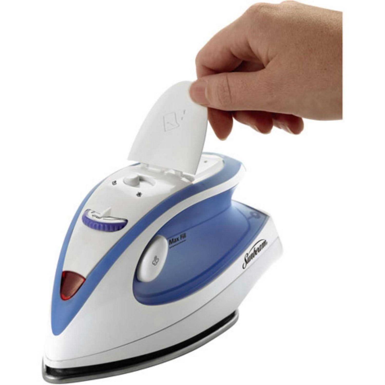 Sunbeam GCSBTR-100 Travel Steam Iron - Blue/White - Image 4