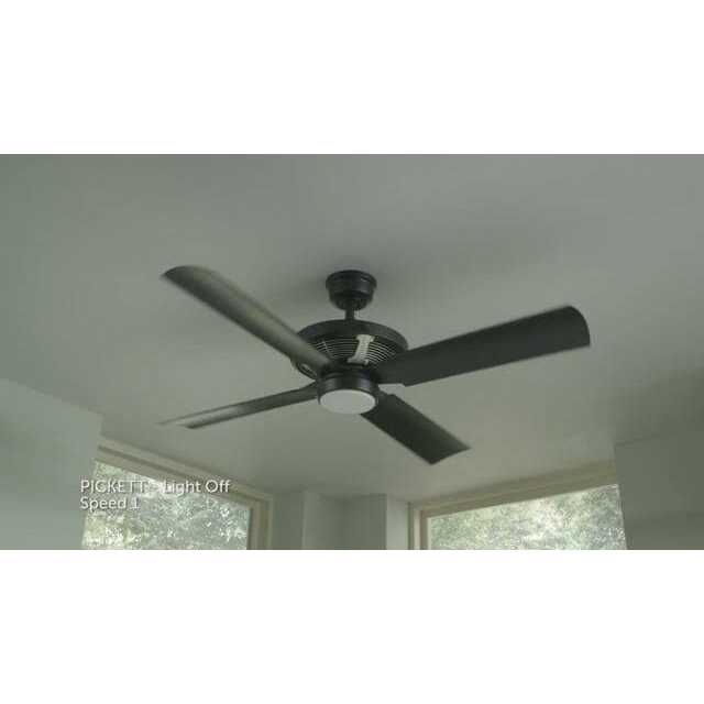 Fanimation Pickett 52``Ceiling Fan FP7996BLBSW - Image 4