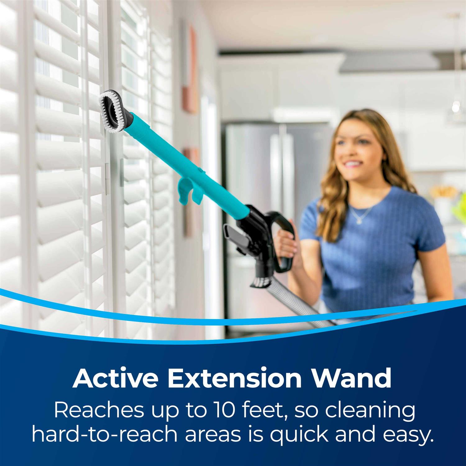 Bissell Cleanview Rewind Upright Bagless Vacuum with Automatic Cord Rewind & Active Wand - Image 5